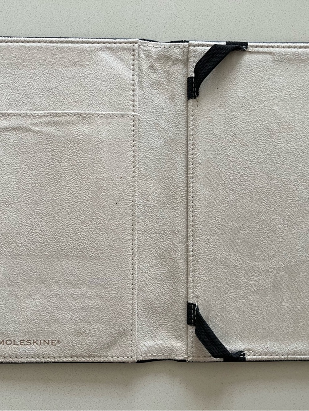 Moleskine Black Soft Cover Notebook with Embossed Logo